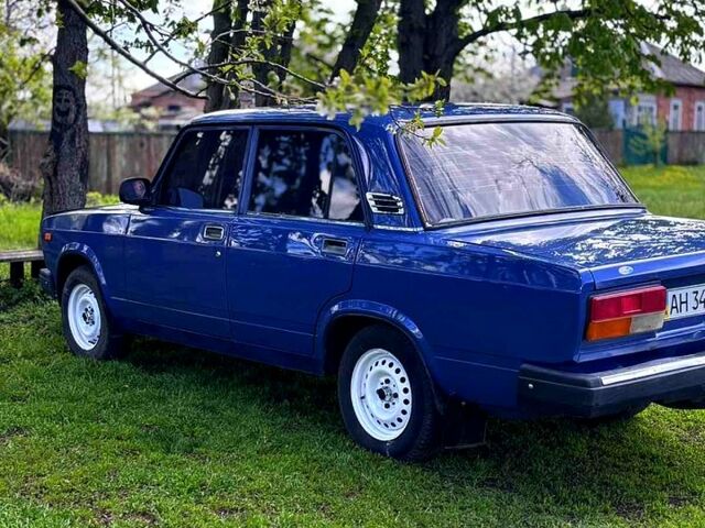 Синий ВАЗ 2107, объемом двигателя 1.5 л и пробегом 0 тыс. км за 1150 $, фото 1 на Automoto.ua