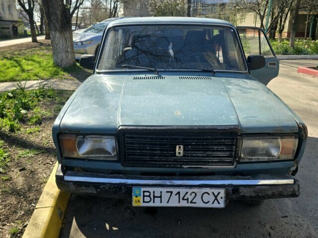 Синий ВАЗ 2107, объемом двигателя 1.5 л и пробегом 192 тыс. км за 900 $, фото 1 на Automoto.ua