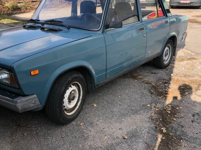 Синій ВАЗ 2107, об'ємом двигуна 1.5 л та пробігом 189 тис. км за 1400 $, фото 1 на Automoto.ua