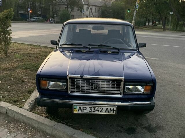 Синій ВАЗ 2107, об'ємом двигуна 1.5 л та пробігом 500 тис. км за 606 $, фото 1 на Automoto.ua