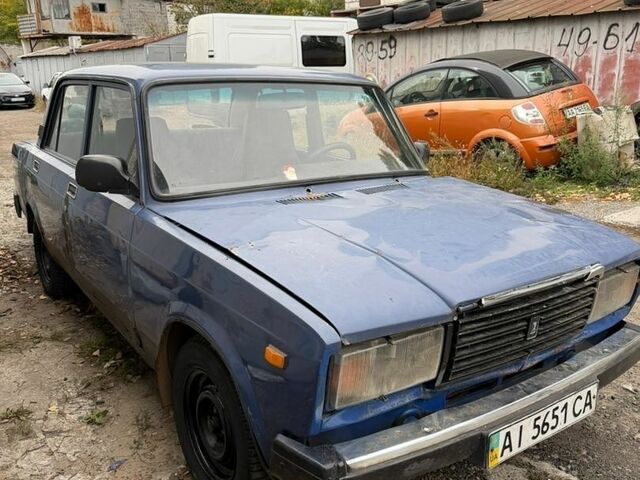 Синій ВАЗ 2107, об'ємом двигуна 1.5 л та пробігом 111 тис. км за 800 $, фото 1 на Automoto.ua
