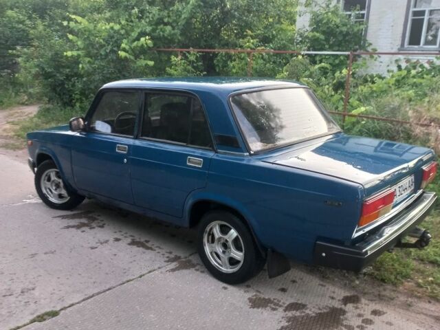 Синий ВАЗ 2107, объемом двигателя 0 л и пробегом 160 тыс. км за 999 $, фото 1 на Automoto.ua