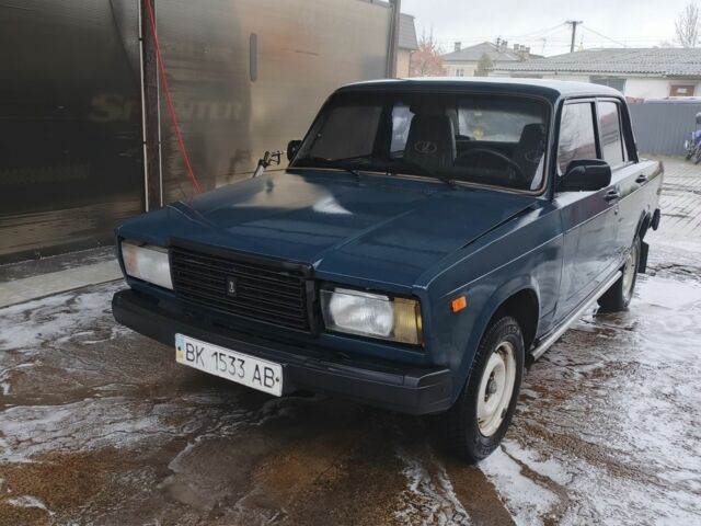 Синій ВАЗ 2107, об'ємом двигуна 1.5 л та пробігом 95 тис. км за 702 $, фото 1 на Automoto.ua