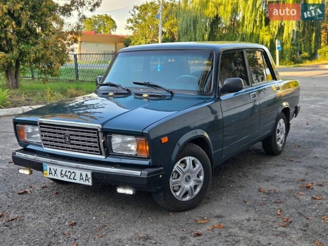 Синій ВАЗ 2107, об'ємом двигуна 1.45 л та пробігом 232 тис. км за 1999 $, фото 1 на Automoto.ua