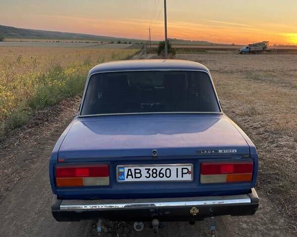 Синій ВАЗ 2107, об'ємом двигуна 1.5 л та пробігом 98 тис. км за 1400 $, фото 1 на Automoto.ua