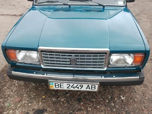 Синий ВАЗ 2107, объемом двигателя 1.5 л и пробегом 65 тыс. км за 2300 $, фото 1 на Automoto.ua