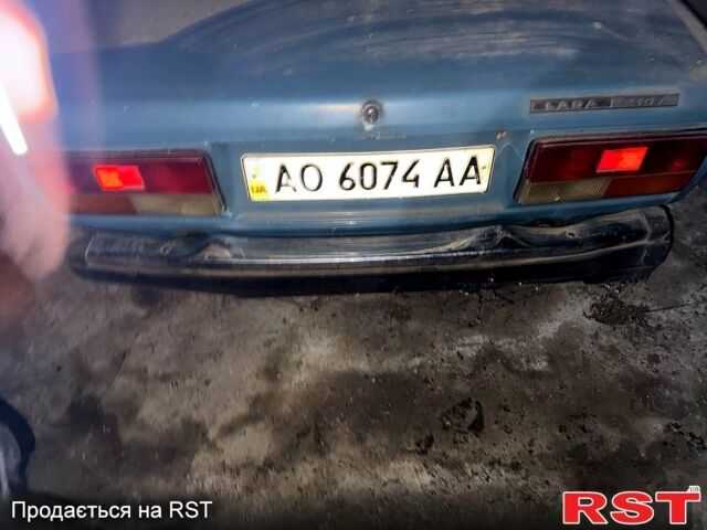 Синий ВАЗ 2107, объемом двигателя 1.5 л и пробегом 150 тыс. км за 1200 $, фото 1 на Automoto.ua