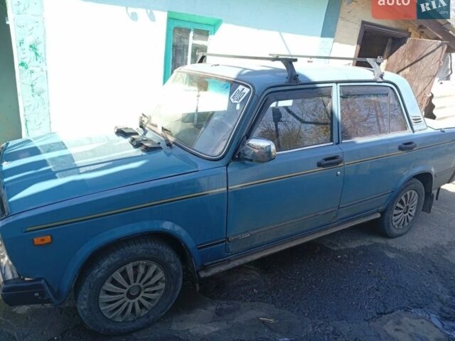 Синий ВАЗ 2107, объемом двигателя 1.5 л и пробегом 95 тыс. км за 650 $, фото 1 на Automoto.ua