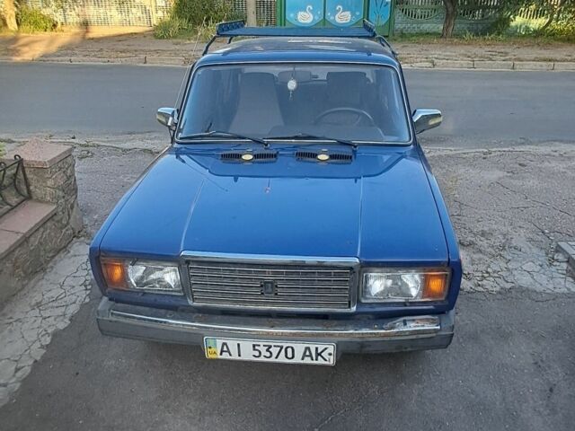 Синій ВАЗ 2107, об'ємом двигуна 1 л та пробігом 87 тис. км за 1009 $, фото 1 на Automoto.ua