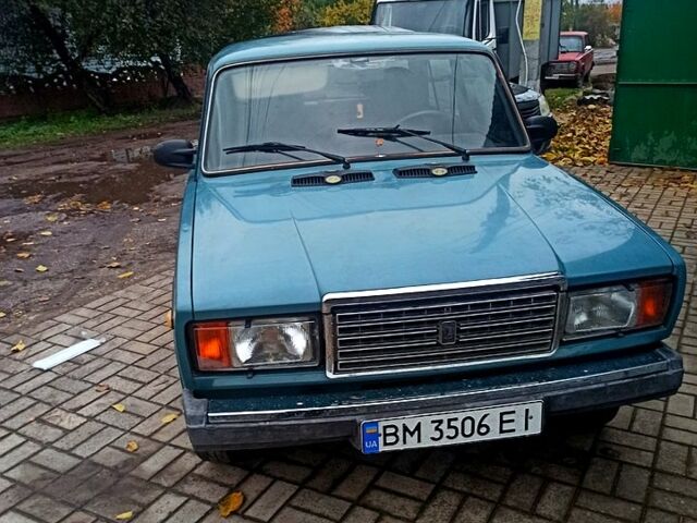 Синій ВАЗ 2107, об'ємом двигуна 1.5 л та пробігом 100 тис. км за 890 $, фото 1 на Automoto.ua