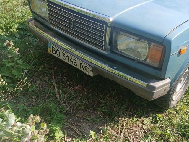 Синий ВАЗ 2107, объемом двигателя 1.5 л и пробегом 100 тыс. км за 499 $, фото 1 на Automoto.ua