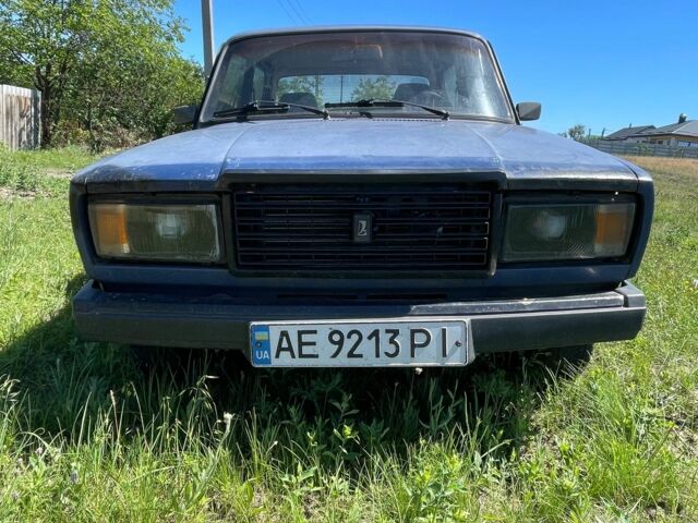 Синий ВАЗ 2107, объемом двигателя 1.5 л и пробегом 34 тыс. км за 1400 $, фото 1 на Automoto.ua
