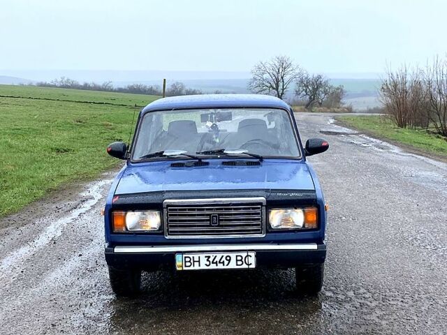 Синій ВАЗ 2107, об'ємом двигуна 1.5 л та пробігом 123 тис. км за 900 $, фото 1 на Automoto.ua