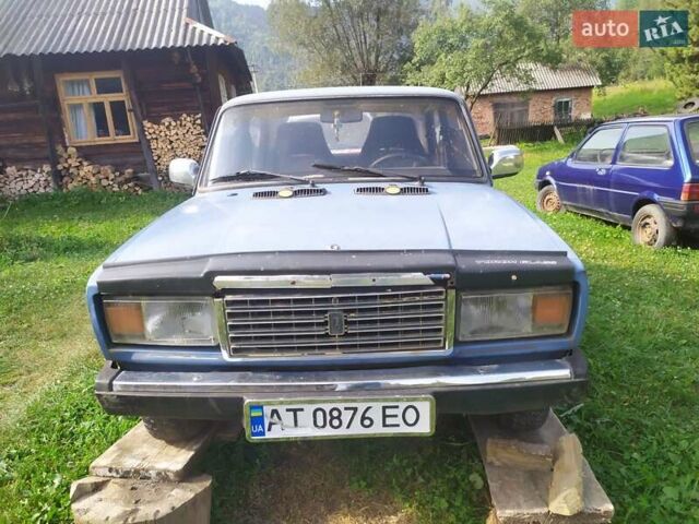 Синій ВАЗ 2107, об'ємом двигуна 1.5 л та пробігом 29 тис. км за 850 $, фото 1 на Automoto.ua