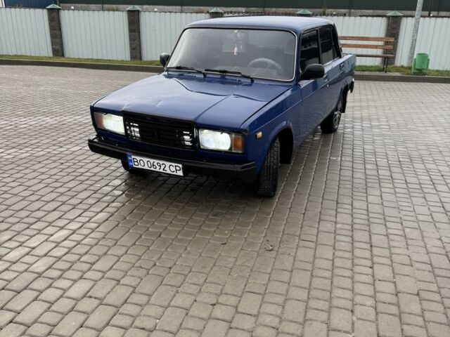 Синій ВАЗ 2107, об'ємом двигуна 1.5 л та пробігом 95 тис. км за 850 $, фото 1 на Automoto.ua