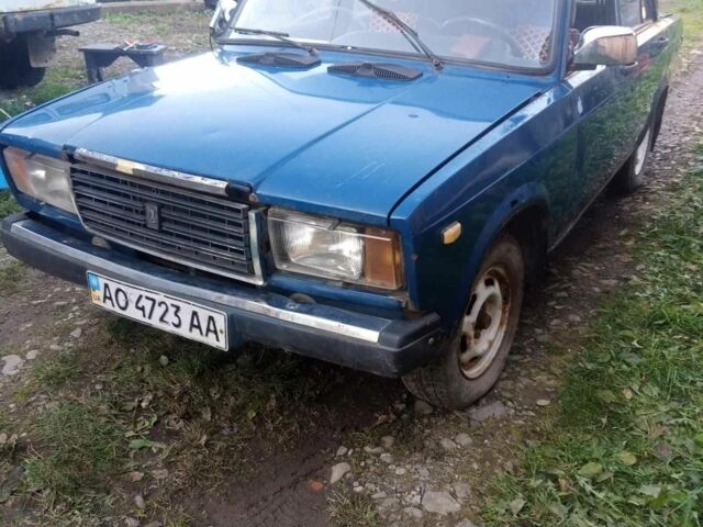 Синий ВАЗ 2107, объемом двигателя 0 л и пробегом 111 тыс. км за 450 $, фото 1 на Automoto.ua