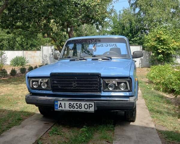Синій ВАЗ 2107, об'ємом двигуна 1.5 л та пробігом 35 тис. км за 1300 $, фото 1 на Automoto.ua