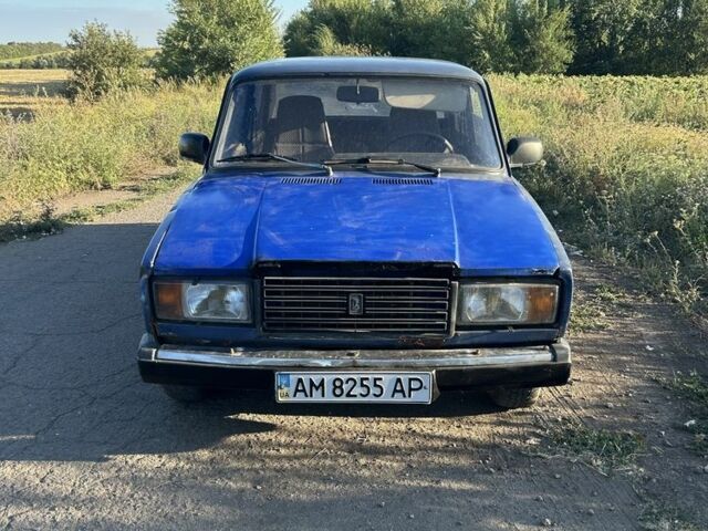 Синій ВАЗ 2107, об'ємом двигуна 1.5 л та пробігом 100 тис. км за 336 $, фото 1 на Automoto.ua