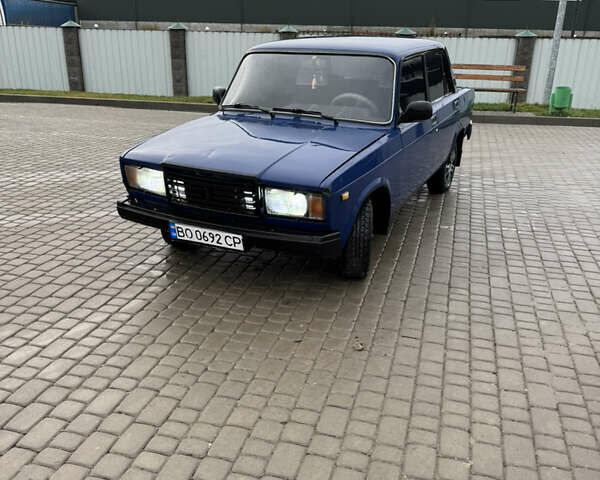 Синий ВАЗ 2107, объемом двигателя 1.5 л и пробегом 95 тыс. км за 850 $, фото 1 на Automoto.ua