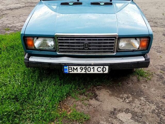 Синий ВАЗ 2107, объемом двигателя 1.5 л и пробегом 22 тыс. км за 1300 $, фото 1 на Automoto.ua