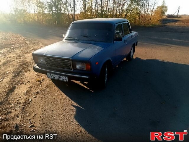 Синій ВАЗ 2107, об'ємом двигуна 1.5 л та пробігом 161 тис. км за 1000 $, фото 1 на Automoto.ua