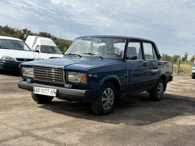 Синій ВАЗ 2107, об'ємом двигуна 1.5 л та пробігом 100 тис. км за 620 $, фото 1 на Automoto.ua