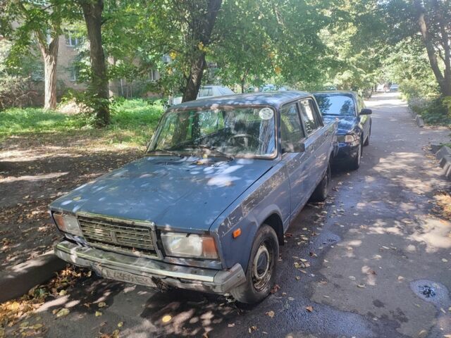 Синій ВАЗ 2107, об'ємом двигуна 1.5 л та пробігом 70 тис. км за 296 $, фото 1 на Automoto.ua