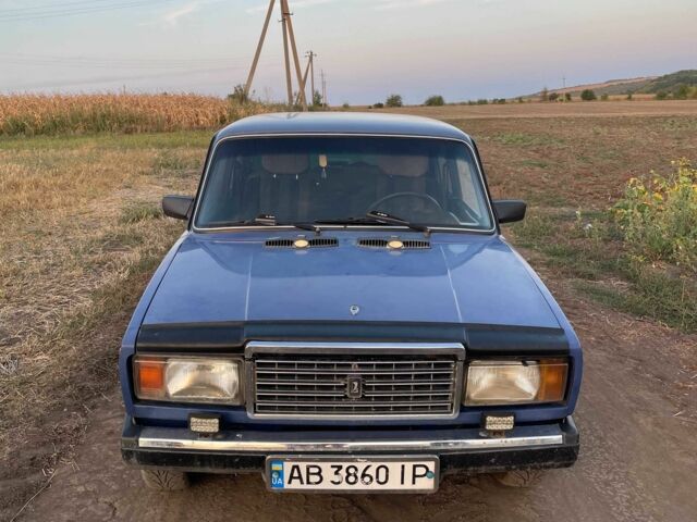 Синій ВАЗ 2107, об'ємом двигуна 1.5 л та пробігом 4 тис. км за 1400 $, фото 1 на Automoto.ua