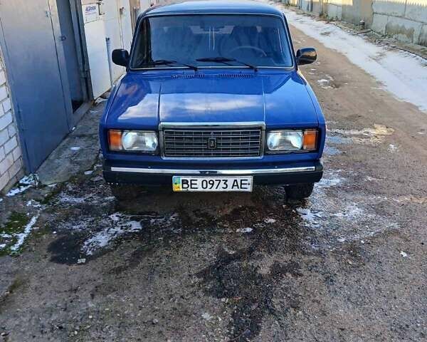 Синий ВАЗ 2107, объемом двигателя 1.45 л и пробегом 40 тыс. км за 2650 $, фото 1 на Automoto.ua