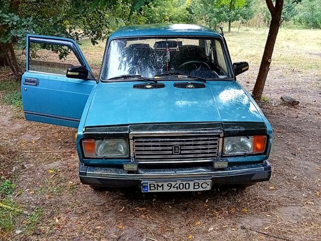 Синий ВАЗ 2107, объемом двигателя 1.5 л и пробегом 0 тыс. км за 440 $, фото 1 на Automoto.ua