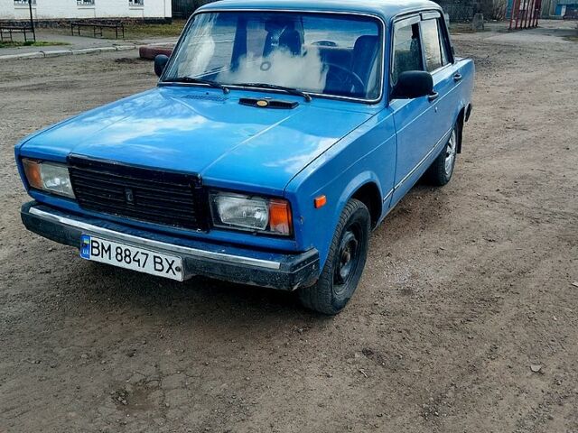Синій ВАЗ 2107, об'ємом двигуна 1.5 л та пробігом 256 тис. км за 600 $, фото 1 на Automoto.ua