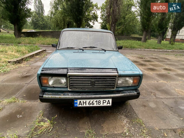 Синий ВАЗ 2107, объемом двигателя 1.5 л и пробегом 150 тыс. км за 1299 $, фото 1 на Automoto.ua