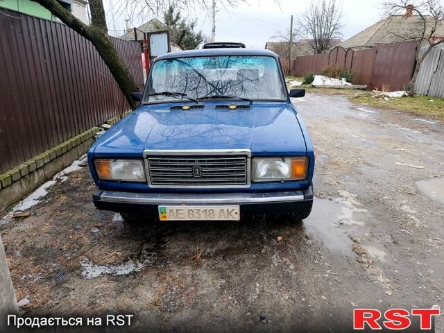 Синій ВАЗ 2107, об'ємом двигуна 1.5 л та пробігом 154 тис. км за 1300 $, фото 1 на Automoto.ua