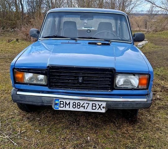 Синій ВАЗ 2107, об'ємом двигуна 1.5 л та пробігом 14 тис. км за 290 $, фото 1 на Automoto.ua