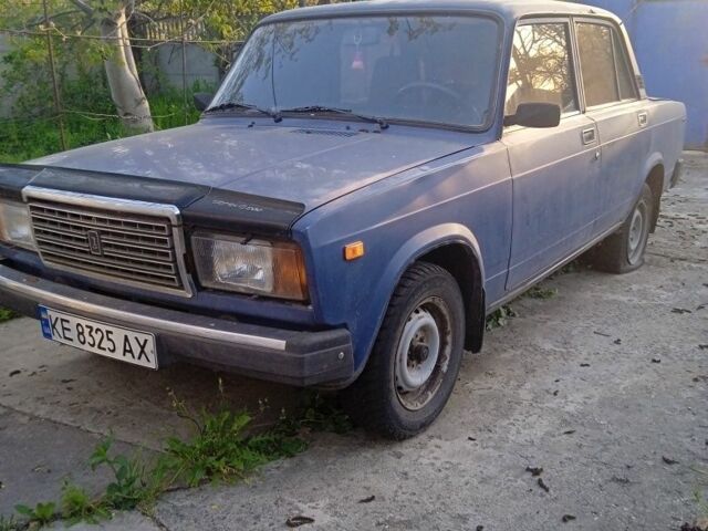 Синий ВАЗ 2107, объемом двигателя 1.5 л и пробегом 167 тыс. км за 850 $, фото 1 на Automoto.ua