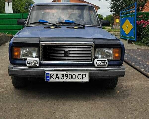 Синий ВАЗ 2107, объемом двигателя 1.45 л и пробегом 99 тыс. км за 2200 $, фото 1 на Automoto.ua