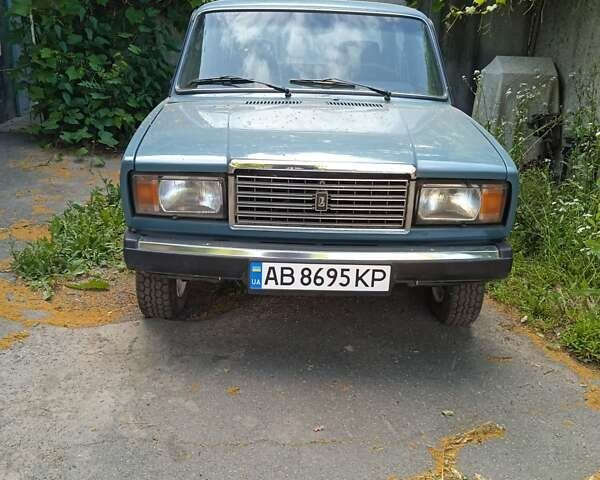 Синий ВАЗ 2107, объемом двигателя 1.5 л и пробегом 112 тыс. км за 1650 $, фото 1 на Automoto.ua