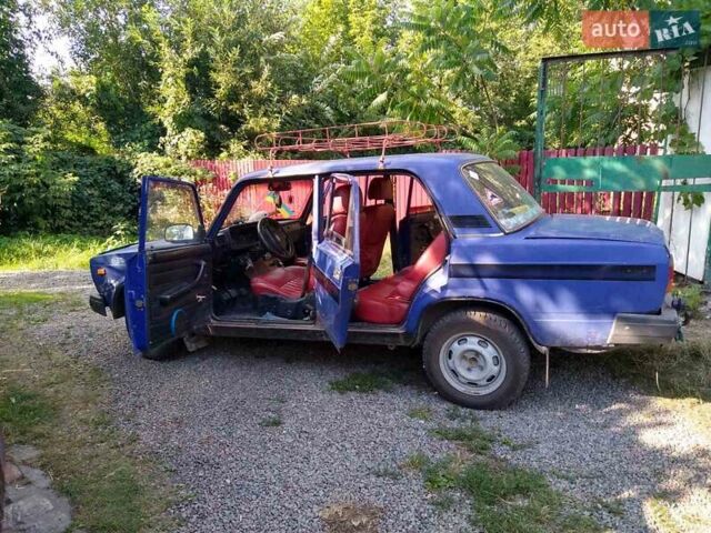 Синій ВАЗ 2107, об'ємом двигуна 1.5 л та пробігом 120 тис. км за 800 $, фото 1 на Automoto.ua