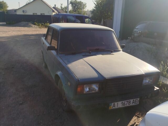 Синий ВАЗ 2107, объемом двигателя 1.7 л и пробегом 20 тыс. км за 900 $, фото 1 на Automoto.ua