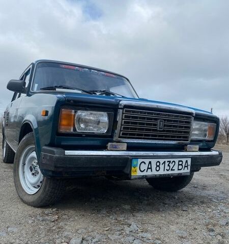 Синій ВАЗ 2107, об'ємом двигуна 1.5 л та пробігом 117 тис. км за 1850 $, фото 1 на Automoto.ua