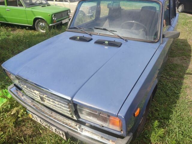 Синий ВАЗ 2107, объемом двигателя 0 л и пробегом 73 тыс. км за 650 $, фото 1 на Automoto.ua