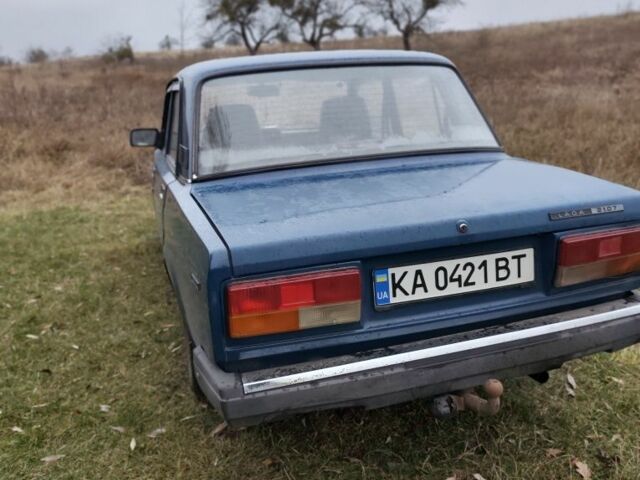 Синий ВАЗ 2107, объемом двигателя 1.5 л и пробегом 100 тыс. км за 1700 $, фото 1 на Automoto.ua
