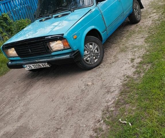 Синий ВАЗ 2107, объемом двигателя 1.5 л и пробегом 6 тыс. км за 604 $, фото 1 на Automoto.ua