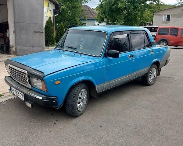 Синий ВАЗ 2107, объемом двигателя 1.6 л и пробегом 98 тыс. км за 1350 $, фото 1 на Automoto.ua