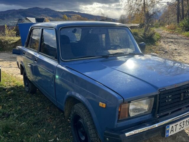 Синій ВАЗ 2107, об'ємом двигуна 1.5 л та пробігом 3 тис. км за 700 $, фото 1 на Automoto.ua
