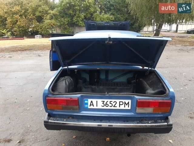 Синий ВАЗ 2107, объемом двигателя 1.45 л и пробегом 93 тыс. км за 1800 $, фото 1 на Automoto.ua