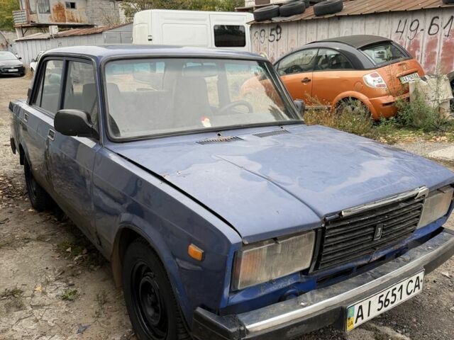 Синій ВАЗ 2107, об'ємом двигуна 1.5 л та пробігом 111 тис. км за 801 $, фото 1 на Automoto.ua