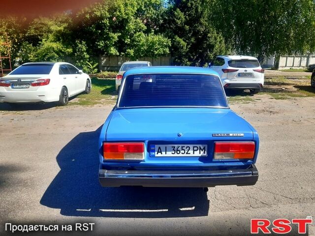 Синій ВАЗ 2107, об'ємом двигуна 1.5 л та пробігом 93 тис. км за 2000 $, фото 1 на Automoto.ua