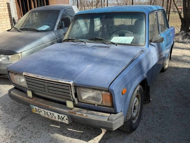 Синій ВАЗ 2107, об'ємом двигуна 1.5 л та пробігом 200 тис. км за 362 $, фото 1 на Automoto.ua