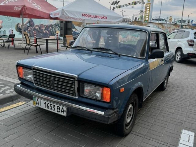 Синий ВАЗ 2107, объемом двигателя 1.5 л и пробегом 90 тыс. км за 781 $, фото 1 на Automoto.ua